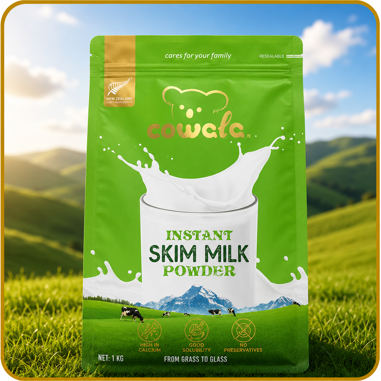 Cowala Instant Skim Milk Powder